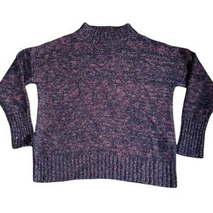 89th + Madison Knit Sweater Medium Mock neck